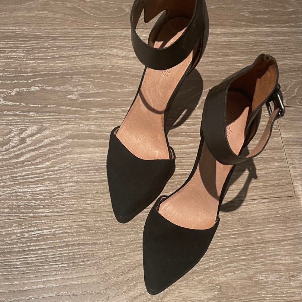 The Ava Heel Madewell Black Size 10 Women's